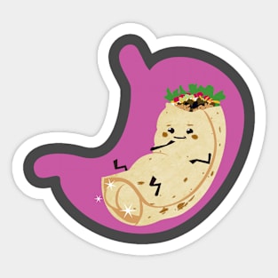 Burrito Baby Sticker